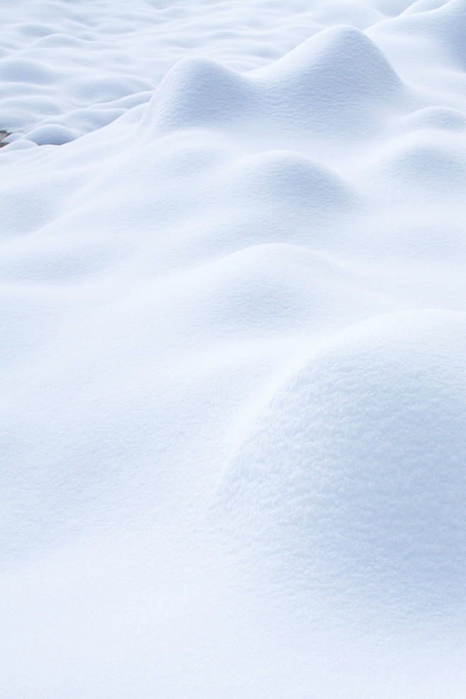 白茫茫的雪地高清素材 冬天 白茫茫 雪地...