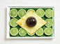 巴西
用料：香蕉叶，柠檬，菠萝，百香果。