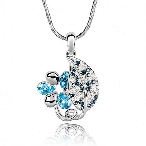 蓝水晶项链 - 分享 - 珠宝网