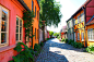 Møllestien，奥胡斯。丹麦最美丽的街道