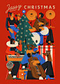 jazz poster GigPoster print music concert illo warsaw jassmine jazzposter