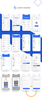 UI Kits : BlockChain Wallet Mobile APP UI Kit,Carefully crafted to help you build amazing landing pages in Sketch and Photoshop. As all the objects are created using shapes so its very easy to customize and update. This set would be a great match for your