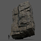 Modular cliff  rock, Alen Vejzovic : Sculpting a couple of bigger modular rocks. Not yet finished but since I made some quick renders to check the shapes, I decided to post it . 
Cheers
