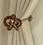 Window treatments, curtain poles and tie backs contemporary curtains
