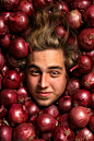 凯文·高斯 - 罗斯 - 水果和蔬菜乐队摄影，紫色洋葱 #采集大赛#