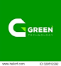 Modern Green logo - Your company logo
