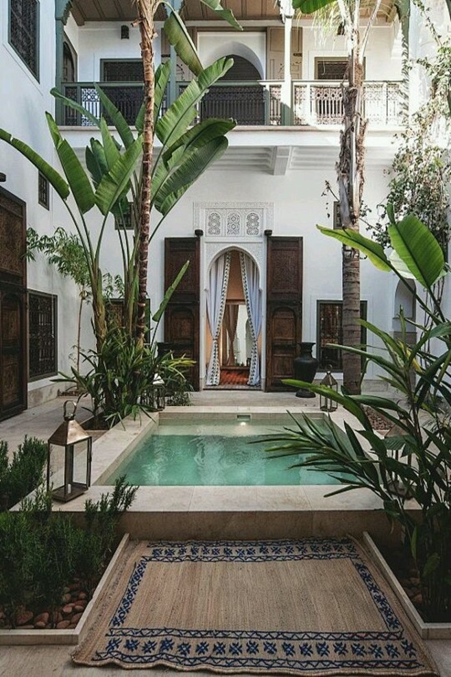 摩洛哥风情泳池
