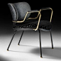 High End Italian Designer Retro Style Lounge Chair | Juliettes Interiors