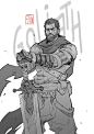 Goliath, Hicham Habchi : Late Night Sketch-- Goliath