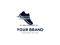 陪你去远方！20款鞋子元素Logo设计 - 优优教程网