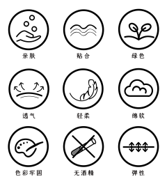 两秒视觉采集到常用图标网格png免扣素材