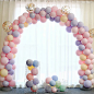 ins马卡龙气球糖果色创意生日派对布置拱门气球装饰结婚礼用品