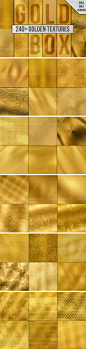 Gold Background Texture 240+ 高品质金色烫金纹理背景底纹素材-淘宝网