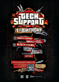 TechSupport Birthday Gig by Crittz on DeviantArt