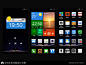 华为手机主题UI_手机界面UI设计