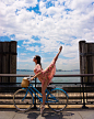 How this ballerina bikes <span class="emoji emoji1f6b2"></span><span class="emoji emoji1f602"></span> Trying to bike more and drive less to help the environment! * Location ...