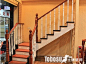 室内客厅木制楼梯效果图片—土拨鼠装饰设计门户