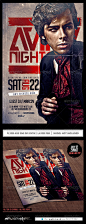 Dj Flyer Template PSD - Clubs & Parties Events