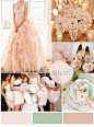 Blush Pink  wedding colors and themes for spring 2014 #Wedding