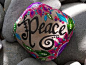 Peace / Painted Rock / Sandi Pike Foundas / by LoveFromCapeCod