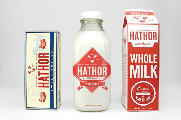 [包装灵感] 国外创意牛奶包装设计作品欣...