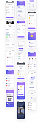 Uluwatu Finance UI Kit : Uluwatu is an essential toolkit for anyone designing financial mobile app. Using this UI kit you can design mobile app to track spending, set budget, personal wallet and many more.