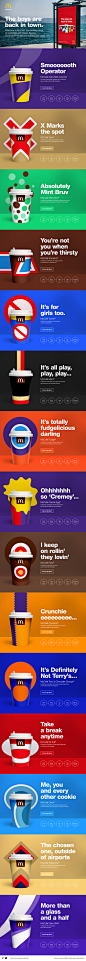 McDonald's // The Boys Are Back in Town on Web Design Served