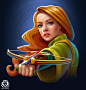 casino CG Character design  Digital Art  fantasy Game Art Gaming ILLUSTRATION  slot