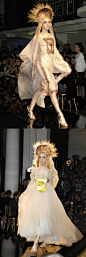 Jessica Stam by Jean Paul Gaultier Haute Couture