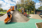 里斯公园“起伏的石头”儿童游乐场 RIIS PARK PLAYGROUND by site design 高清意向图 景观前线 访问www.inla.cn下载高清 