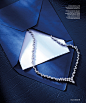 HARRY WINSTON for Prestige Sg Feb'17 : The intensity of the cool, icy tones of HARRY WINSTON’s latest jewels are evenly matched by their fiery brilliance