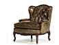 最新美式风格皮质沙发椅子家具 软装设计方案素材-淘宝网