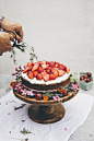 Walk barefoot, wear flowers in your hair. Make a pretty cake.