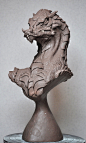 Northern King Dragon Bust 1 by *AntWatkins on deviantART