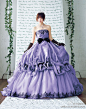 篠田麻里子设计并亲自演绎的彩色lolita风格婚纱系列！！有你喜欢的一套吗