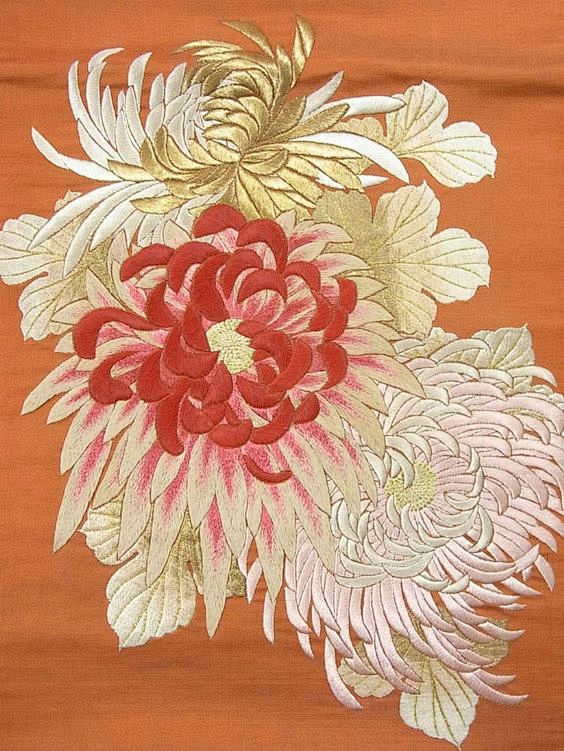 Japanese embroidery....