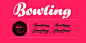 Bowling Script- Webfont & Desktop font « MyFonts