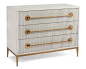 Carlyle Three-Drawer Chest - Chests - Furniture - Our Products