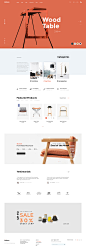 Wood Table - Ecommerce Theme