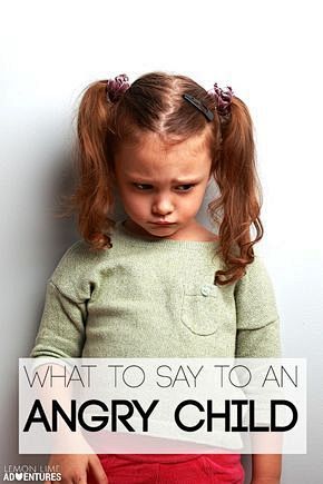 你可以对愤怒的孩子说13个短语来帮助他们...