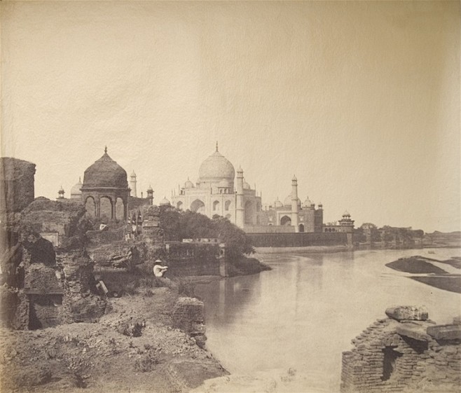 View of the Taj Maha...