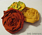 diy fabric flower