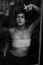 Milla Jovovich, 1996, by Peter Lindbergh