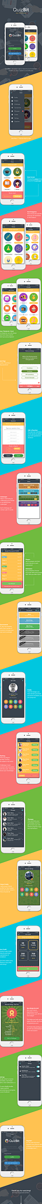 QuizBit | App UI Design : QuizBit App UI Design 