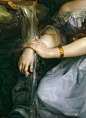 Madame de Carvallo, 1839. Detail.