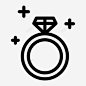闪闪发光的戒指昂贵的珠宝 标志 UI图标 设计图片 免费下载 页面网页 平面电商 创意素材