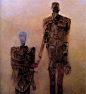 【黑暗系】4.Zdzislaw Beksinski_看图_插画吧_百度贴吧