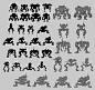 Battle Bots, Sam Peterson : Some robot designs done for a previous Art Posse challenge.