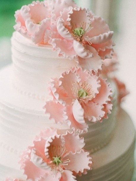 翻糖结婚蛋糕