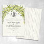 Arbor Love Wedding Invitations 